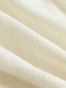 SHEIN MOD Figure & Floral Print Bustier Cami Dress - Beige - View 3