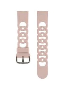 1 pièce Bracelet de montre intelligente à trou de beignet compatible avec Samsung 20mm 22mm