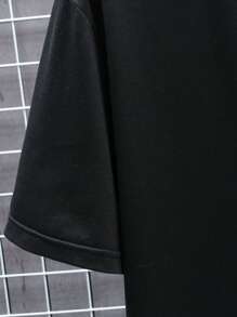 Manfinity Homme Áo thun & Áo lót Nam Hoa Giải trí - màu đen - Xem 4