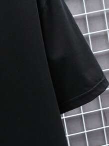 Manfinity Homme Áo thun & Áo lót Nam Hoa Giải trí - màu đen - Xem 5