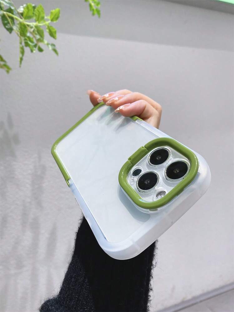 Coque de téléphone transparente résister - Vert - Voir 4