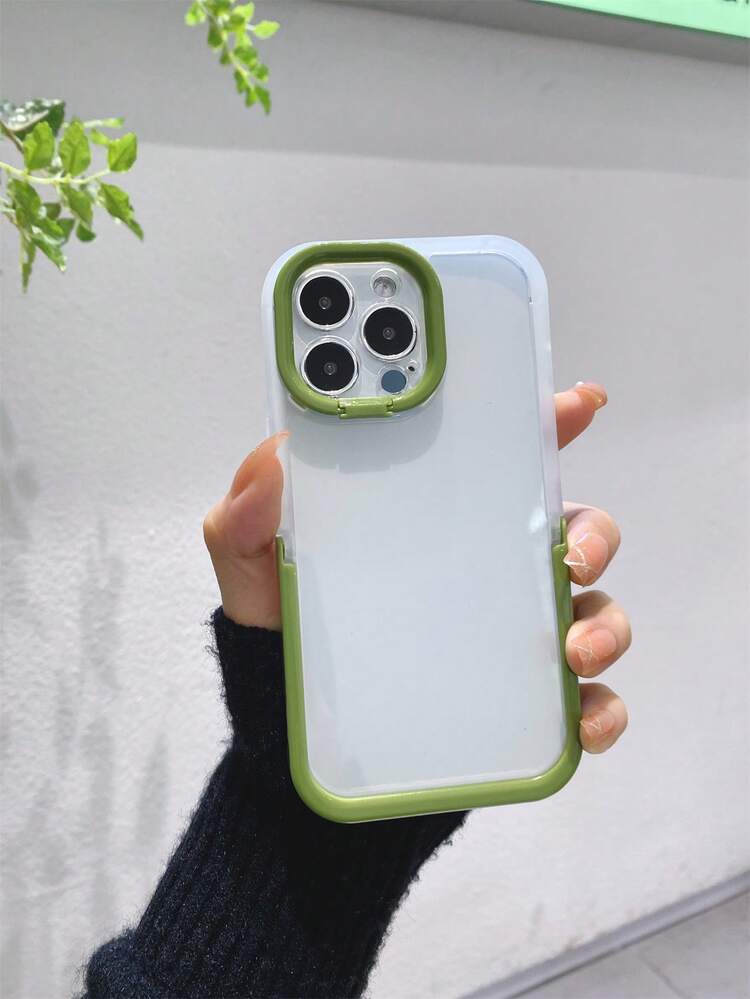 Coque de téléphone transparente résister - Vert - Voir 5