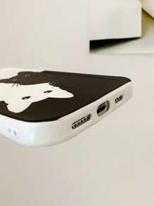 Etui na telefon z nadrukiem kota - Wielokolorowe - Zobacz 3