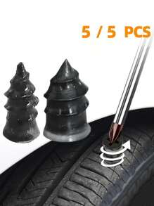 10pcs Car Tire Repair Screw - Black - View 1