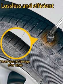 10pcs Car Tire Repair Screw - Black - View 6