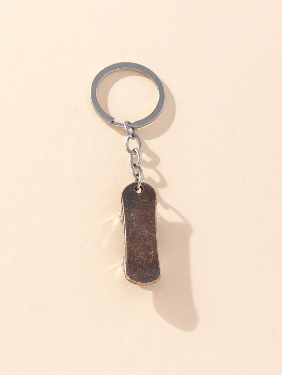 石頭吊墜鑰匙圈 - 銅色 - 查看 1