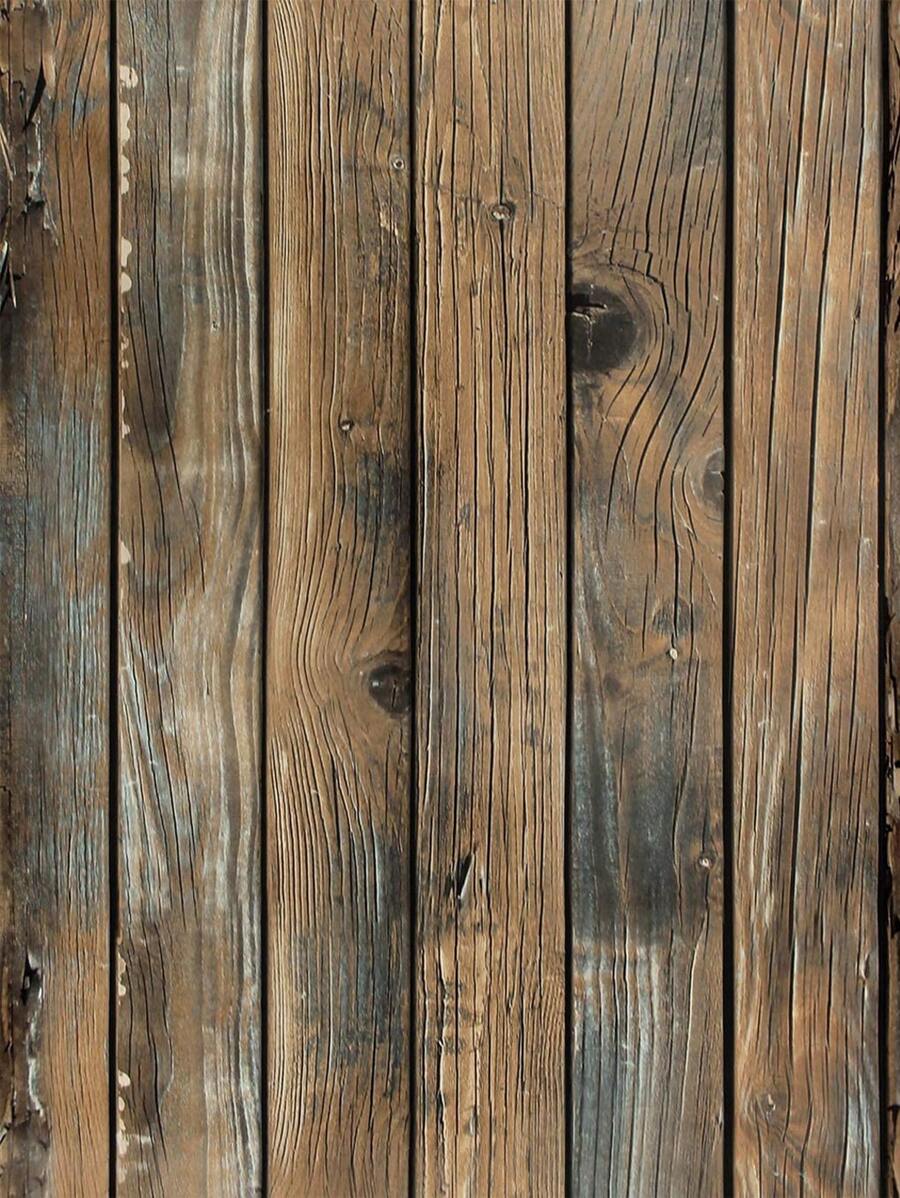 1pc PVC Wall Paper, Modern Wood Grain Pattern Wall Adhesive Roll For Home, Renovation Stickers Peel Wall Panels, Wall Paper, Wallpapers, Spring Decoration Items Refresh Your Home, Festival Decoration Stickers Gifts Birthday Graduation - Multicolor - View 1