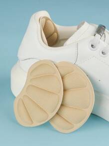 1pair Breathable Shoe Inserts, Stylish Shoe Inserts For Sneakers - Beige - View 6