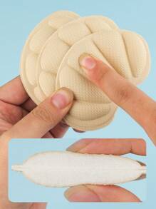 1pair Breathable Shoe Inserts, Stylish Shoe Inserts For Sneakers - Beige - View 7