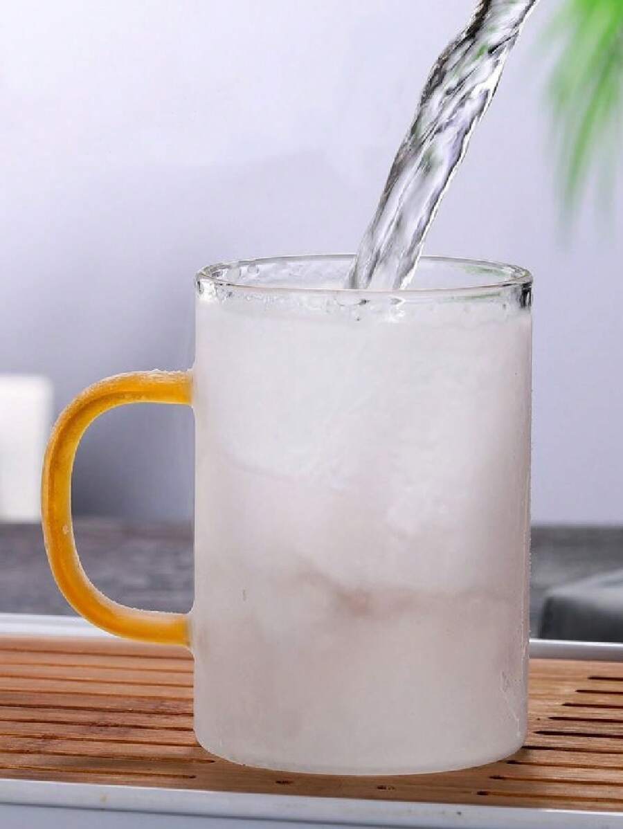 1 cốc thủy tinh, cốc văn phòng làm việc rõ ràng tối giản cho hàng ngày - Trong sáng - Xem 1