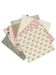 12 Cái Giấy Chất Liệu Hoa Văn Hỗn Hợp, Giấy Thủ Công Trang Trí Đa Năng Cổ Điển Cho Thủ Công DIY, Trang Trí, Tài Khoản Cầm Tay - Nhiều màu - Xem 5