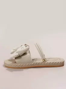 女士蝴蝶结人字拖凉鞋，厚底百搭，夏季时尚，仙女风，可搭配连衣裙