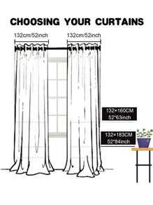 Chi tiết thêu Rèm Sheer một bảng, Rèm Polyester lọc ánh sáng riêng tư cho phòng khách và phòng ngủ - Màu be - Xem 3