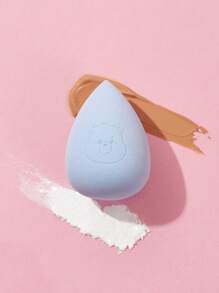 SHEIN X Care Bears 4pcs/Set Makeup Sponge Set,Cheer Bear, Grumpy Bear,Good Luck Bear,Share Bear - Multicolor - View 7