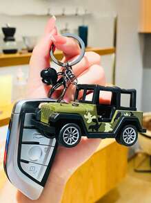 1 Miếng Nam Đồ treo xe hơi Đúng mốt Móc chìa khóa Đối với Chìa khóa Đồ trang trí Đối với Trở lại Đến Trường học - xanh quân đội - Xem 1