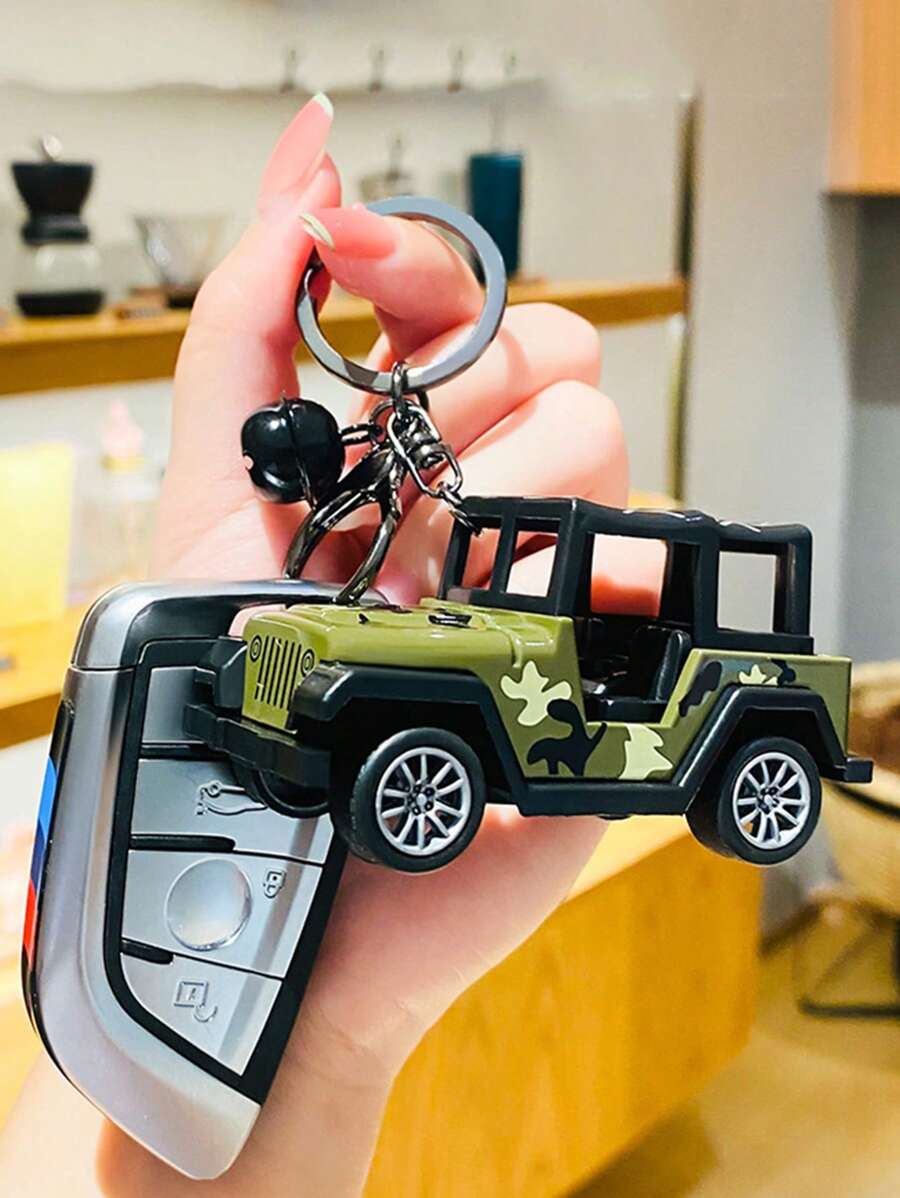1 Miếng Nam Đồ treo xe hơi Đúng mốt Móc chìa khóa Đối với Chìa khóa Đồ trang trí Đối với Trở lại Đến Trường học - xanh quân đội - Xem 1