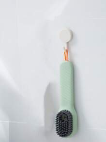 1入組TPR橡膠鞋清潔多功能液體填充鞋刷 - 綠色 - 查看 3