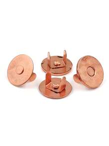 10 Cái/bộ Đồ Trang Trí Từ Tính Chốt Chụp Móc Cài Nút, Từ Tính Chốt Chụp Móc Cài Nút Cho DIY - Hoa hồng vàng - Xem 5