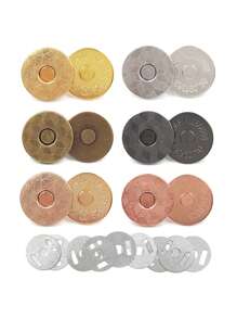 12入組/套混合顏色DIY工藝品磁性按扣搭扣用於DIY磁性搭扣搭扣 - 彩色 - 查看 1