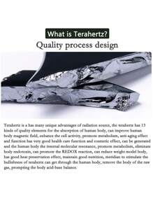 Facial Massage Tool Gua Sha Board 1pc Natural Terahertz Stone Gua Sha Scraping For SPA Therapy Trigger Point Treatment And Mitigation Deep Tissue Of Tensions And Pains Skincare Tools - Black - View 3