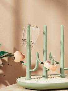 6 piezas Bebé con diseño de cactus Botella Rejilla de drenaje - Multicolor - Ver 2