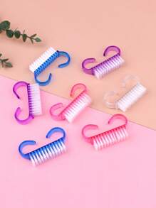 7入組指甲清潔刷指甲刷適用於清潔指甲 - 彩色 - 查看 1