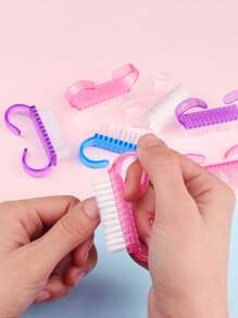 7入組指甲清潔刷指甲刷適用於清潔指甲 - 彩色 - 查看 2