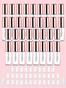 34 ống son bóng 1.2ml - Màu Hồng  San hô - Xem 1