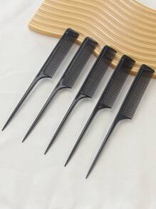 5pcs Rat Tail Hair Brush Comb,Hair Brush,Comb,Hair Tools,Hair Products And Accessories For Barber Salon Beauty Travel Essentials