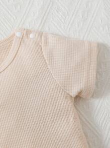 Bebé niño 3 piezas Camiseta unicolor de cuello redondo - Multicolor - Ver 6
