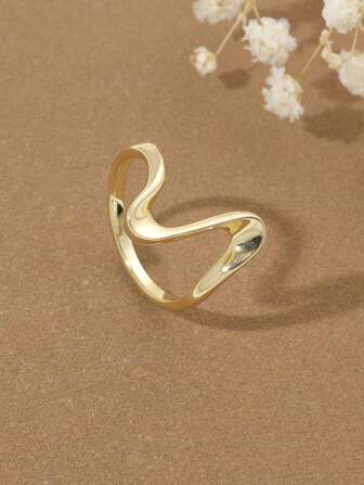 1入組精緻時尚戒指適用於女士日常穿著