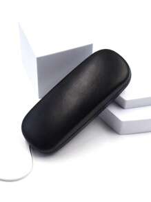 1PC Classic Glasses Case Hard Shell Linen Fabrics Spectacle Storage Case Optical Frame Case Glasses Accessories For Women