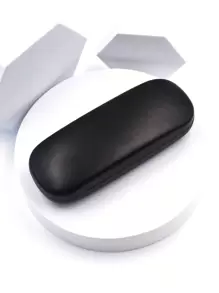 1PC Classic Glasses Case Hard Shell Linen Fabrics Spectacle Storage Case Optical Frame Case Glasses Accessories For Women