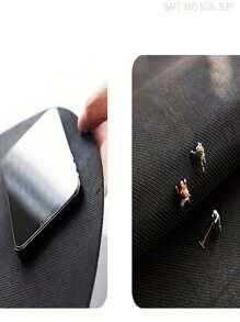 1pc Cartoon Graphic Bath Rug, Cute Oval Polyester Floor Mat, For Bathroom - Multicolor - View 4