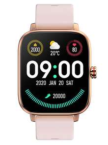 Reloj inteligente monitor de pulsaciones - Rosa - Ver 2