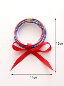 5 cái/bộ Vòng tay tối giản thời trang dành cho nữ dự tiệc - Nhiều màu - Xem 3