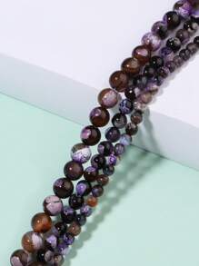 1股時尚圖案DIY珠子適合女士DIY首飾製作 - 彩色 - 查看 1