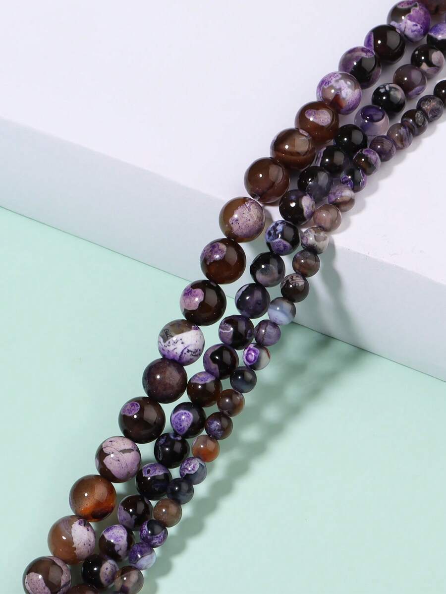 1股時尚圖案DIY珠子適合女士DIY首飾製作 - 彩色 - 查看 1