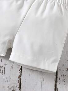 Bé trai sơ sinh Bản in nhiệt đới Đã vá Túi Áo thun & quần đùi - Nhiều màu - Xem 8