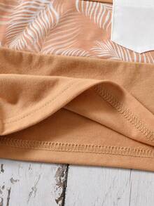 Bé trai sơ sinh Bản in nhiệt đới Đã vá Túi Áo thun & quần đùi - Nhiều màu - Xem 6