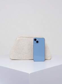 中等貝殼包極簡手拿包適用於日常 - 白色 - 查看 5