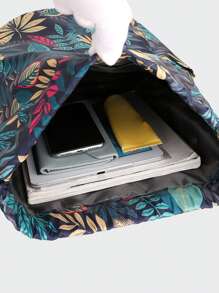 便攜抽繩包防水包運動健身包適合旅行審美運動包運動包 - 彩色 - 查看 7