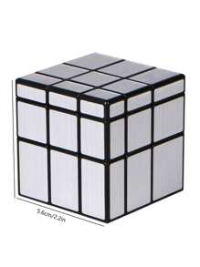1 pieza mágico moderno Espejo Cubo mágico para casa - Plateado - Ver 2