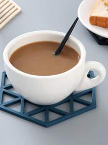 1入組PVC杯墊北歐幾何設計廚房桌杯墊 - 彩色 - 查看 3