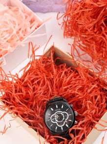 1pack Gift Wrap Crinkle & Filler Paper, Colorblock Shredded Paper For Gift Box - Multicolor - View 3