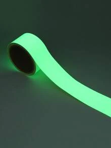 1roll Plastic Floor Sealing Sticker, Creative Glow In The Dark Tile Decoration Seam Tape For Home - Green - View 4
