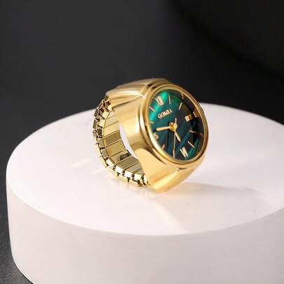 Men Watch Design Stainless Steel Ring