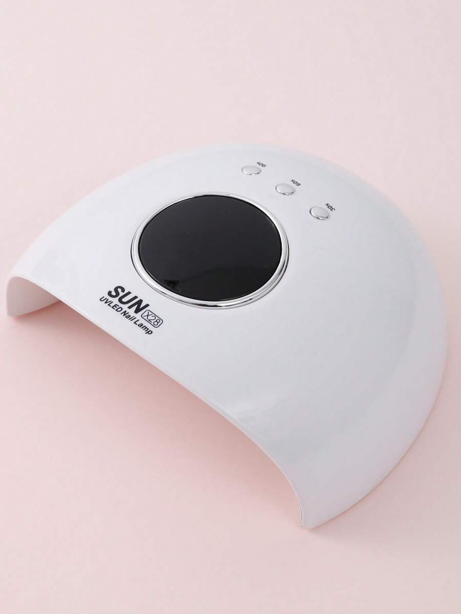 1 pieza Lámpara de uñas electrónica - Blanco - Ver 1