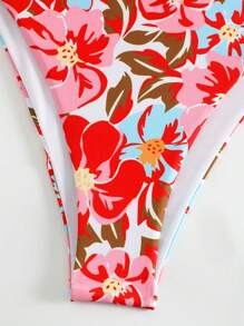 印花泳衣下裝 - 彩色 - 查看 3