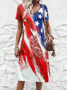 EMERY ROSE Áo thun in hình Americana - Nhiều màu - Xem 5